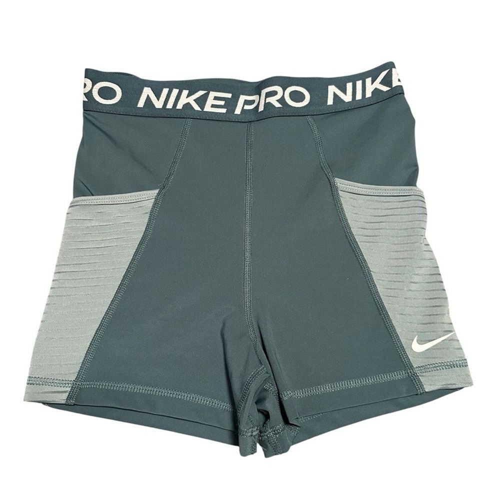 Nike Pro Dry Fit Shorts Teal Small Women's Workout w/ pockets